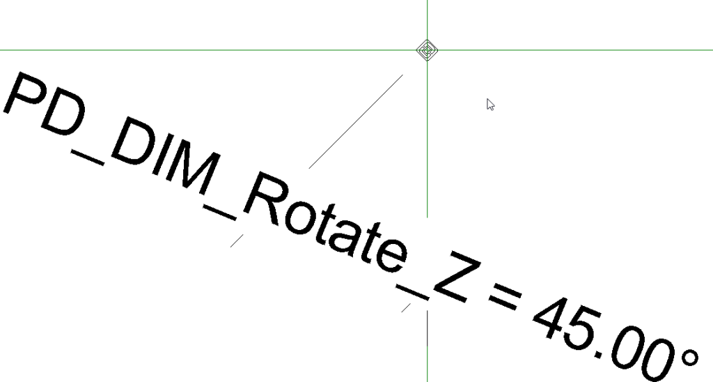 Rotation Z axis