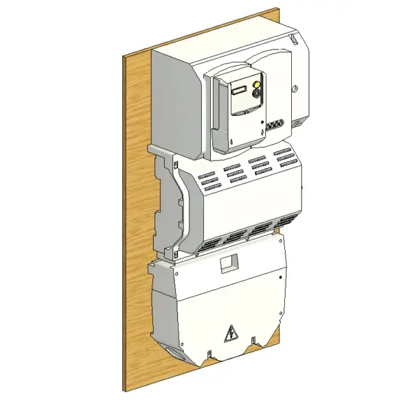3D Model of Current Transformer Metering Chamber (CTMC) Direct coupled to Lucy Heavy Duty Cut-Out fitted with the Honeywell (Elster) A1700 MID High Voltage 5A CT/VT Connected Smart Meter (UK504-023_MID)