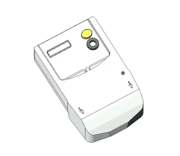 3D Model of the Honeywell (Elster) A1700 MID High Voltage 5A CT/VT Connected Smart Meter (UK504-023_MID)