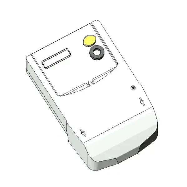 3D Model of the Honeywell (Elster) A1700 MID High Voltage 5A CT/VT Connected Smart Meter (UK504-023_MID)