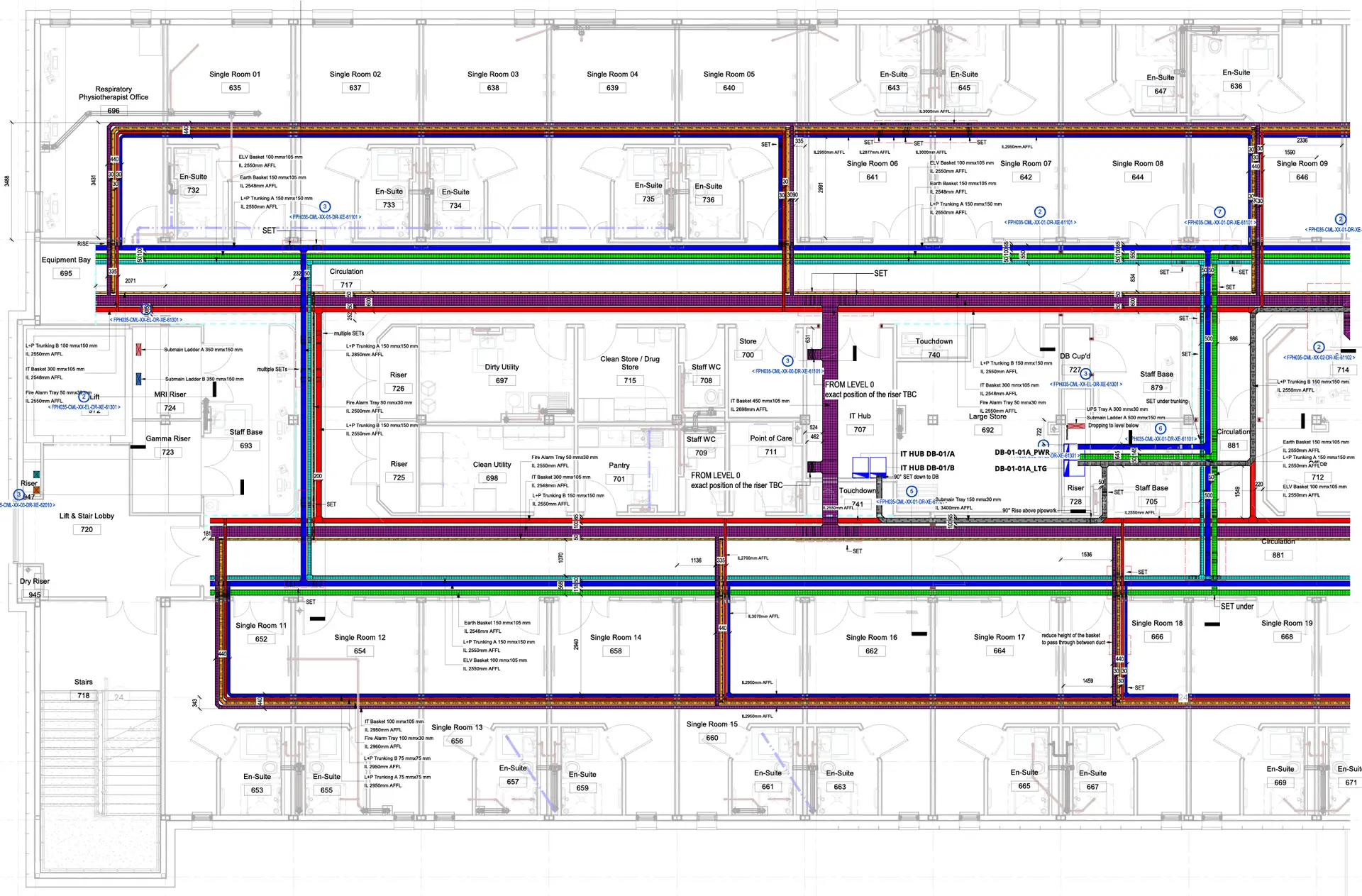 Electrical Containment Layout Drawing