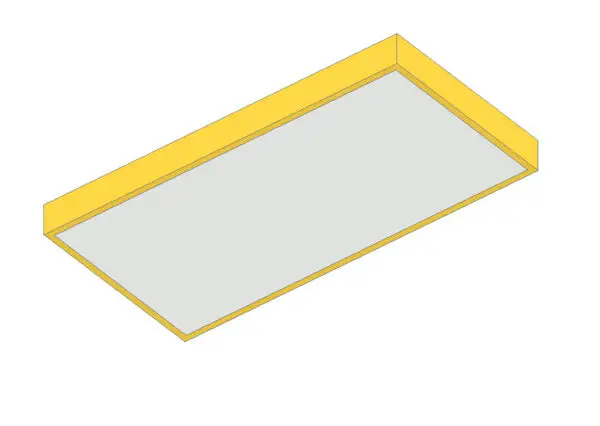 LTF_Lighting Fixture_Generic Rectangular Light - Image 4
