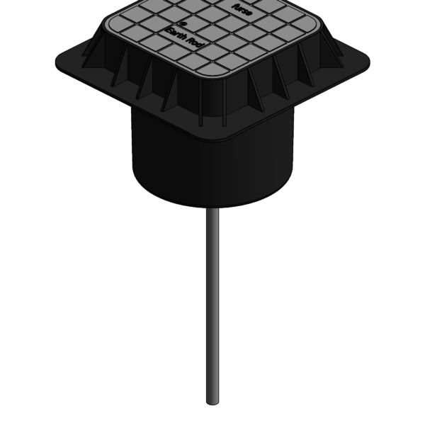 Project Design Furse inspection pit Revit family with earth rod render